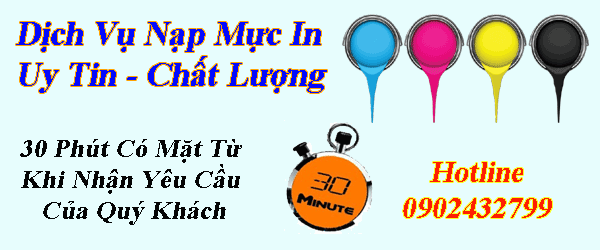 DV nạp mực máy in đường Phạm Văn Bạch Tân Bình