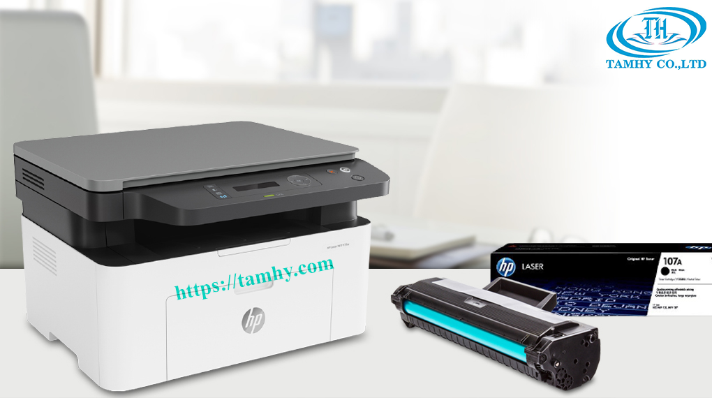 Nạp mực in Hp 107a