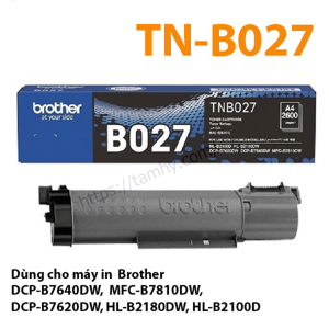 Hộp mực in brother TN-B027