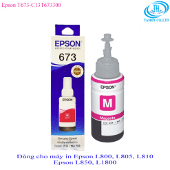 mực in Epson 673 màu đỏ-C13T673300