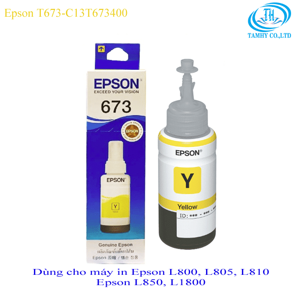 673Y mực in Epson 673 màu vàng